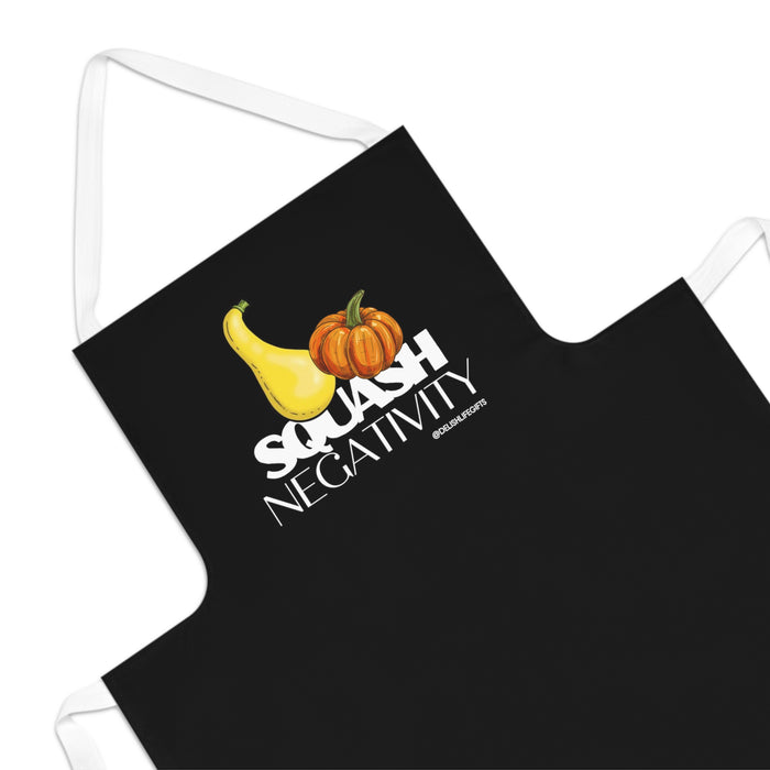 Squash Negativity -- Adult Apron (AOP)