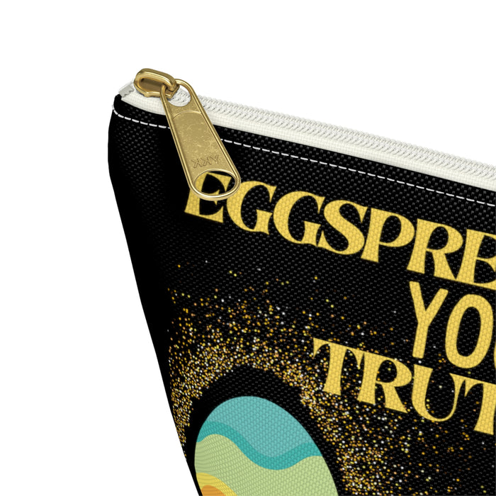 Eggspress Your Truth -- Pencil Case / Accessory Pouch