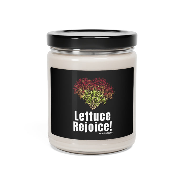 Lettuce Rejoice Apple Harvest Scented Soy Candle, 9oz