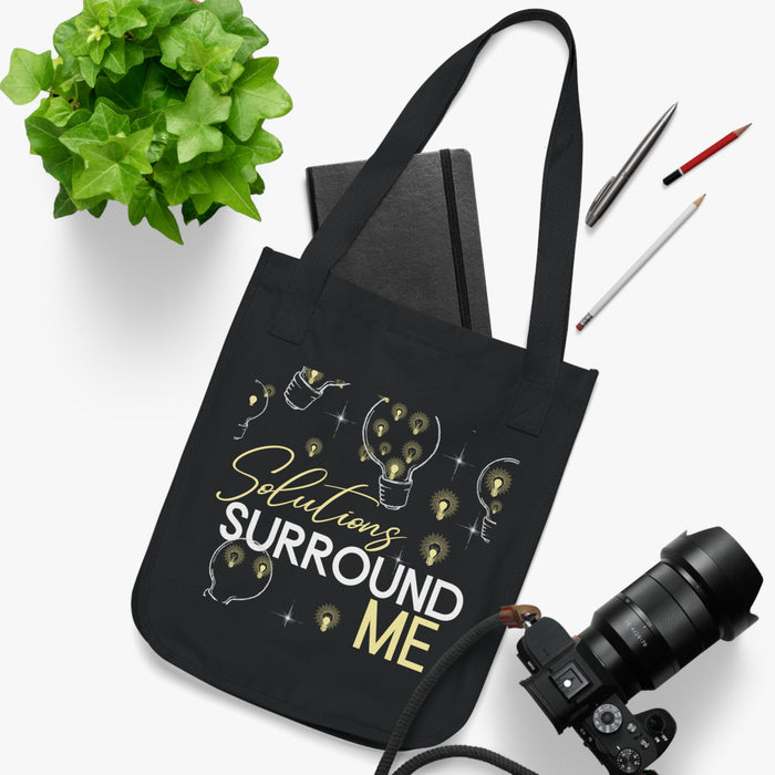 Solutions Surround Me -- Organic Canvas Tote Bag