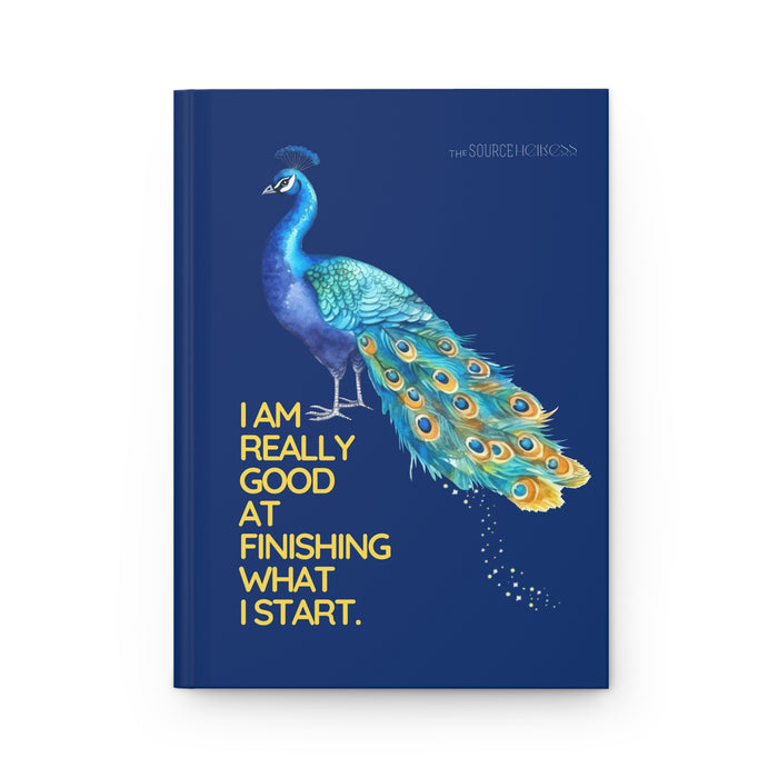 I'm Really Good at Finishing What I Start -- Hardcover Journal