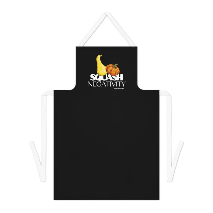 Squash Negativity -- Adult Apron (AOP)