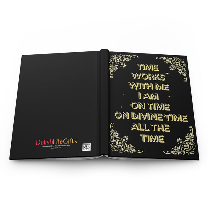 Time Works With Me -- Hardcover Journal