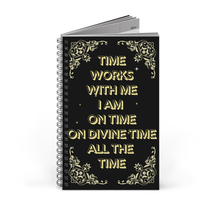 Time Works With Me -- Spiral Journal