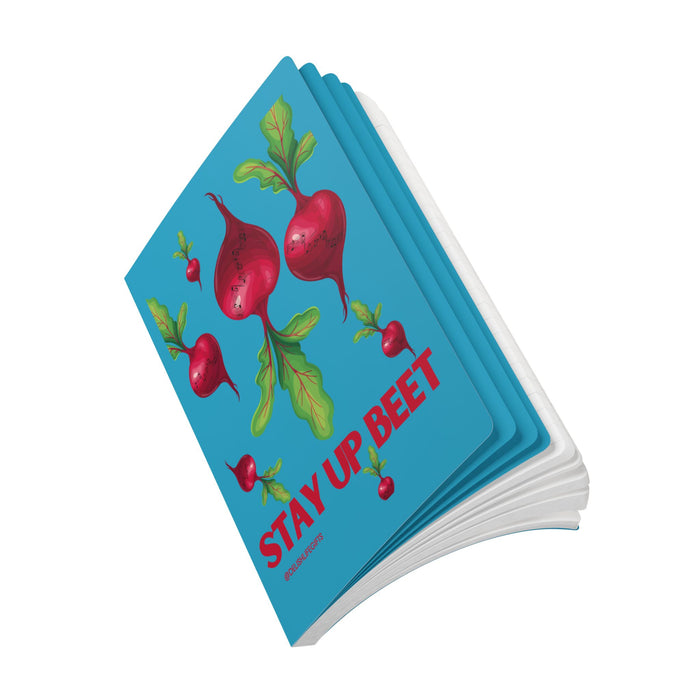 Stay Up Beet Softcover Journal