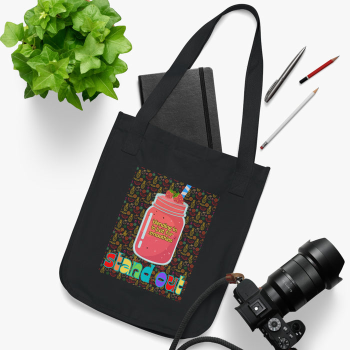 Stand Out -- Organic Canvas Tote Bag