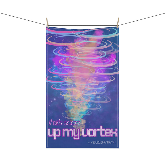 That's So Up My Vortex -- Kitchen Towel