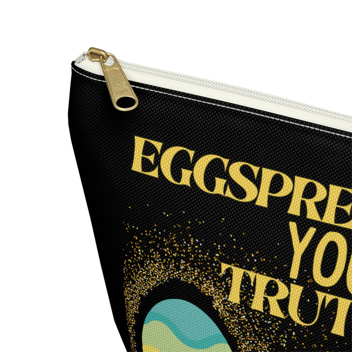 Eggspress Your Truth -- Pencil Case / Accessory Pouch