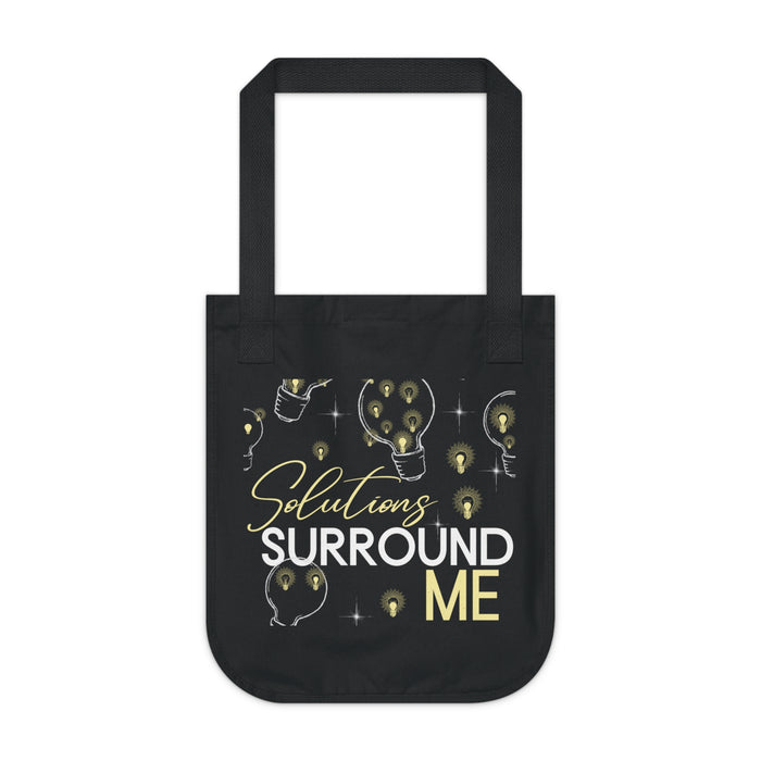 Solutions Surround Me -- Organic Canvas Tote Bag