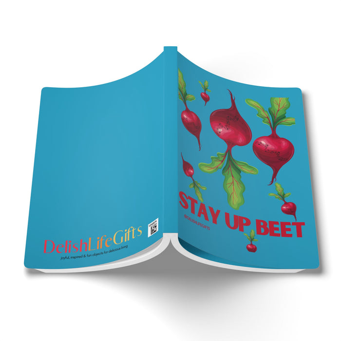 Stay Up Beet Softcover Journal