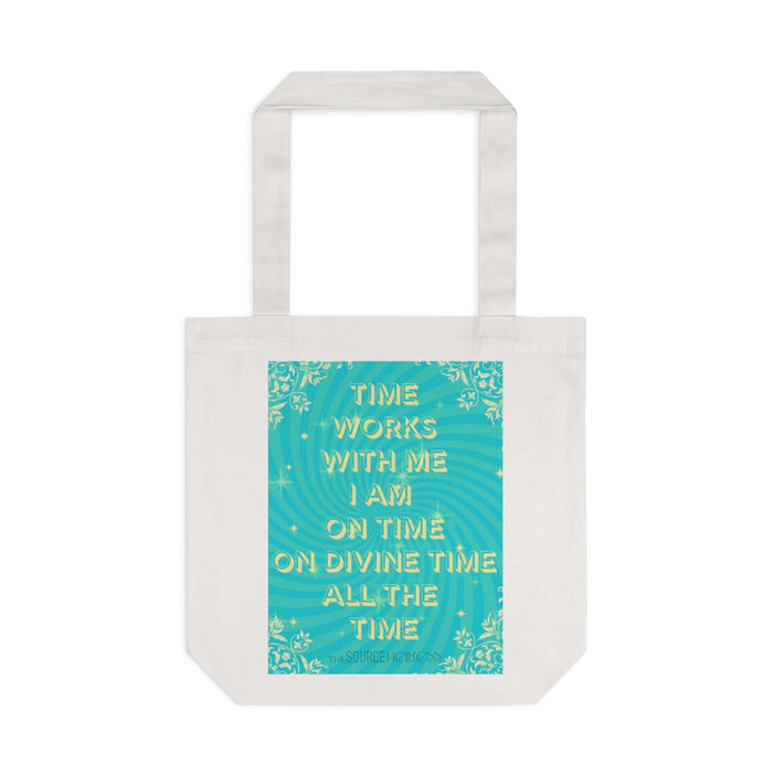 Time Works With Me Talking Tote